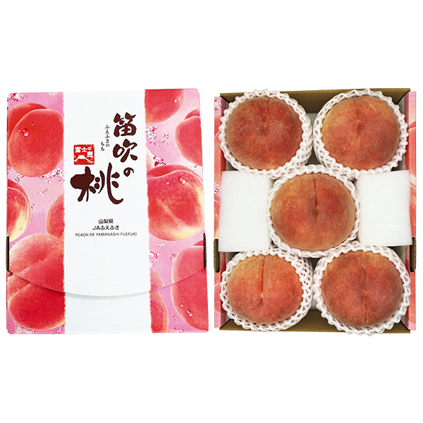 ◇[山梨県産（JAふえふき）]ふえふきのもも 大玉【148461】 商品サムネイル