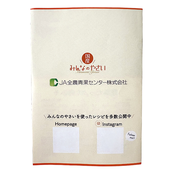 ◇JA全農青果センター みんなのやさい(人気パック) 【153065】 商品画像(8)