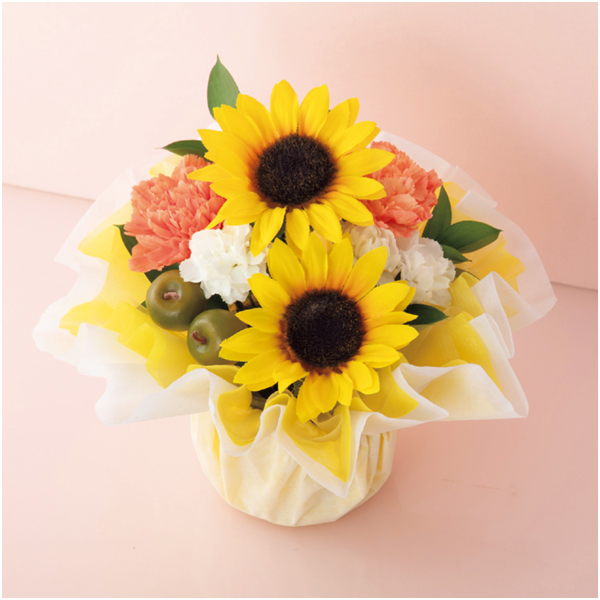 【母の日】竹中庭園緑化 フラワーアレンジ「フラワーサンシャイン」【480622】 商品サムネイル