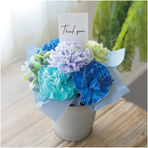 【母の日】竹中庭園緑化 フラワーアレンジ「アクアパープル」【485292】 商品サムネイル