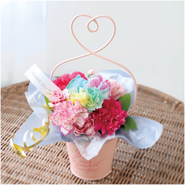 【母の日】竹中庭園緑化 フラワーアレンジ「レインボーキャンディ」【485283】 商品サムネイル