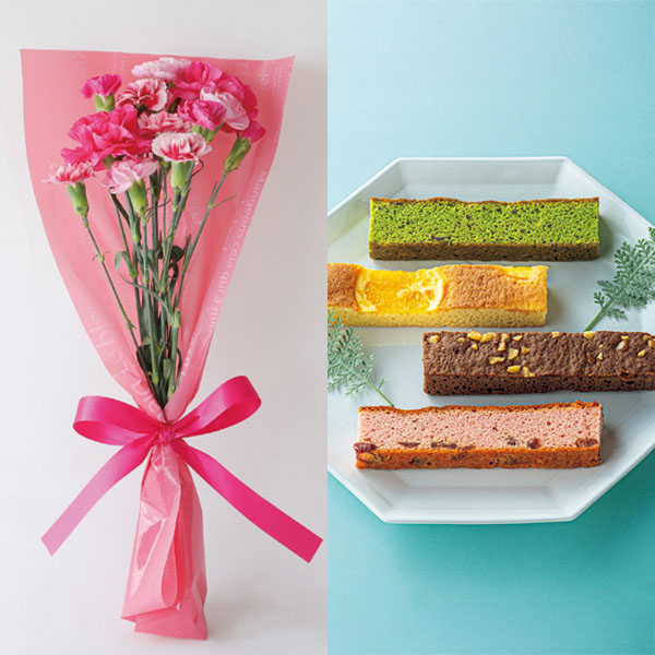 【母の日】竹中庭園緑化 母の日ルージュブーケ＋ひととえ キュートセレクション【485432】 商品サムネイル