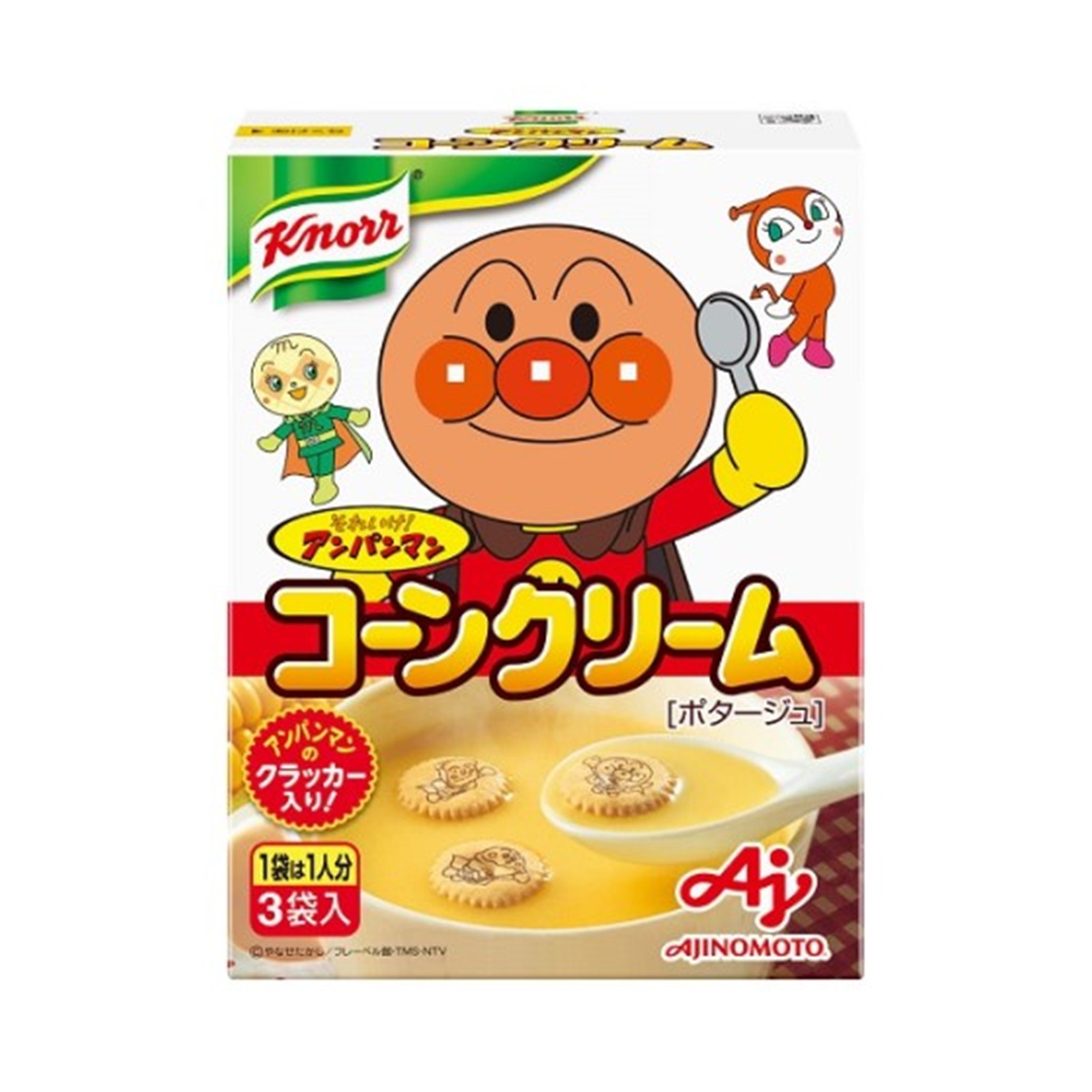 クノール アンパンマンスープ コーンクリーム 58.0g(×6)|mvm-4901001024629-005-6 商品サムネイル