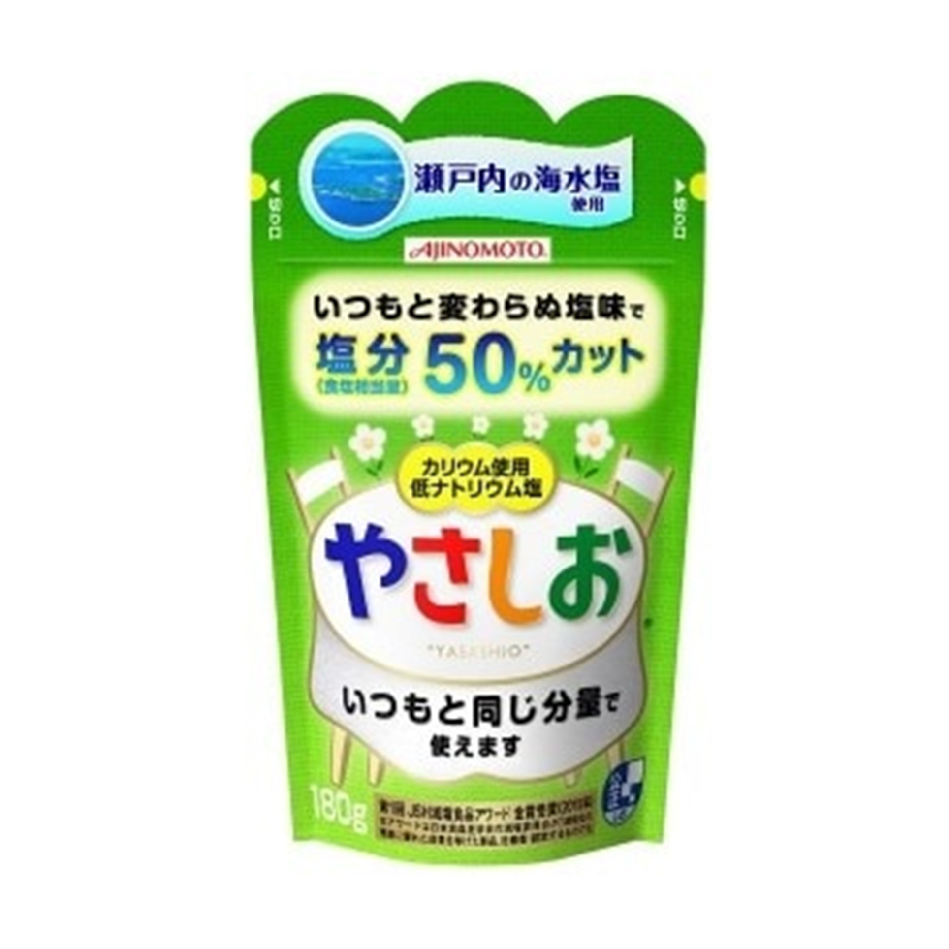 味の素 やさしお 袋 180g (×10)|mvm-003-4901001087242-10 商品サムネイル