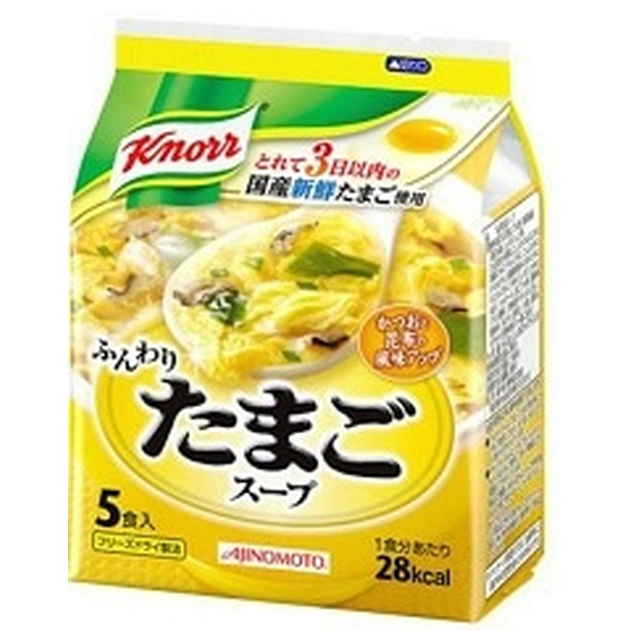 クノールふんわりたまごスープ　３２．５ｇ (×10)|mvm-5-4901001131075-10 商品サムネイル