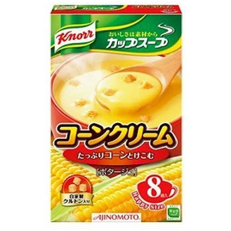 クノール　コーンクリーム８Ｐ　１４５．６ｇ (×6)|mvm-5-4901001135806-6 商品サムネイル