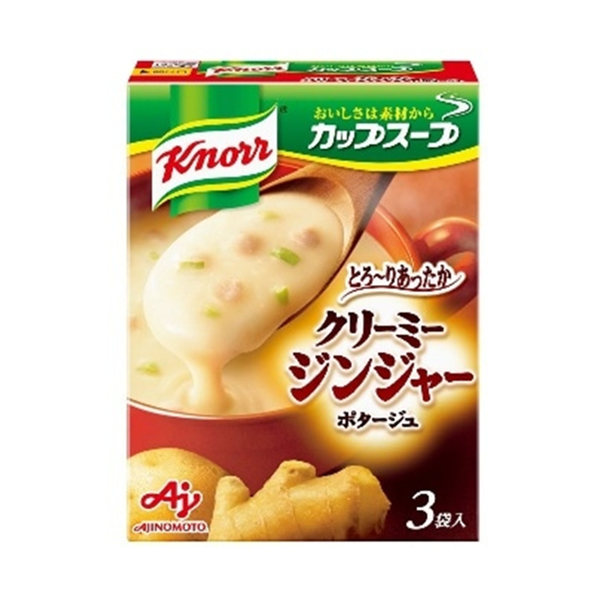 クノール クリーミージンジャーポタージュ 51.3g(×10)|mvm-4901001139255-005-10 商品サムネイル