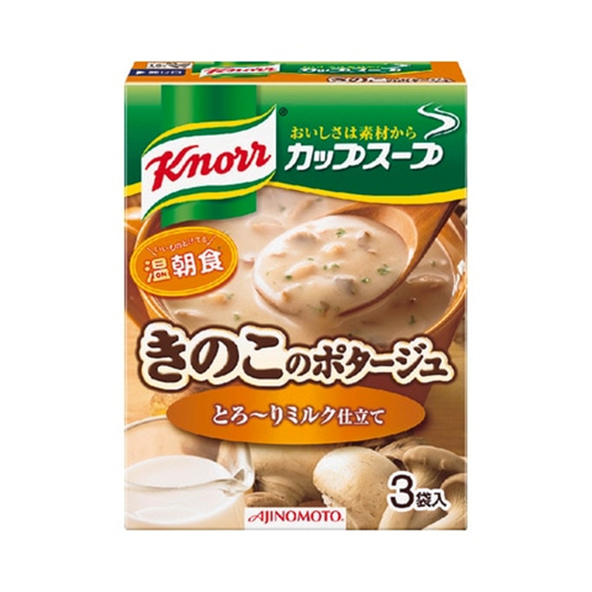 クノール ミルク仕立てきのこのポタージュ 42.6g(×10)|mvm-4901001159055-005-10 商品サムネイル