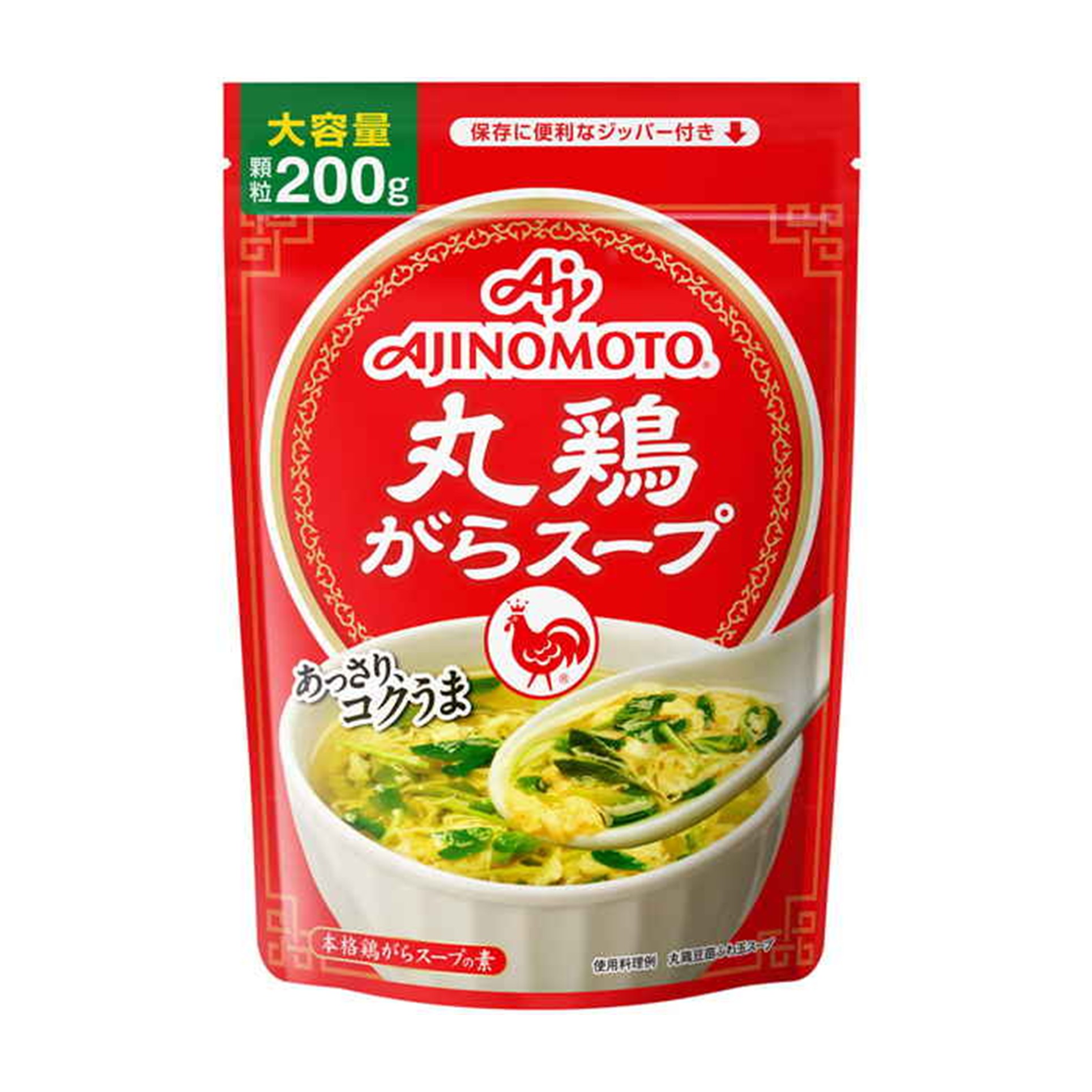 味の素 丸鶏がらスープ 袋 200g (×7)|mvm-003-4901001274598-7 商品サムネイル