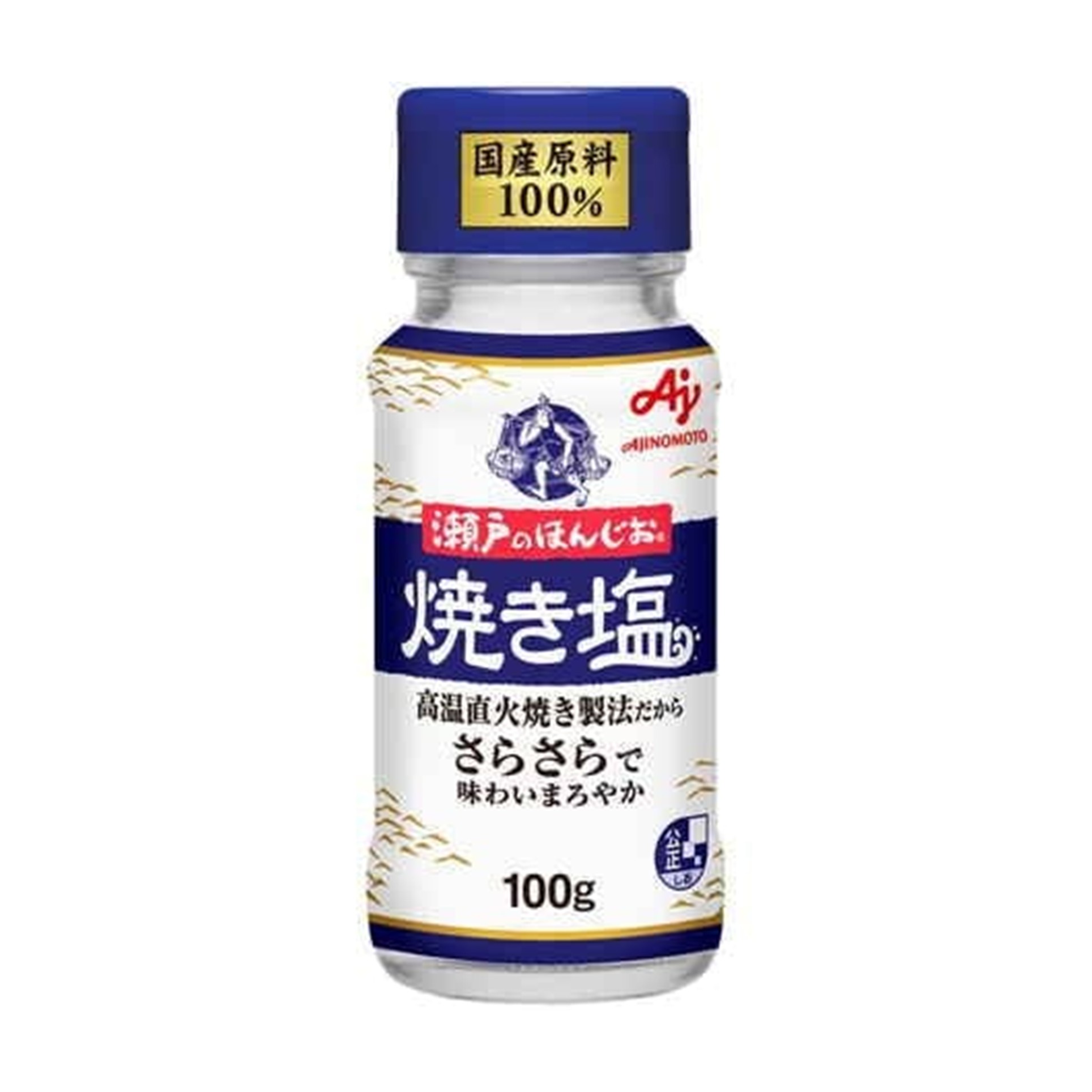 味の素 瀬戸のほんじお 焼き塩 100g (×10)|mvm-003-4901001319299-10 商品サムネイル