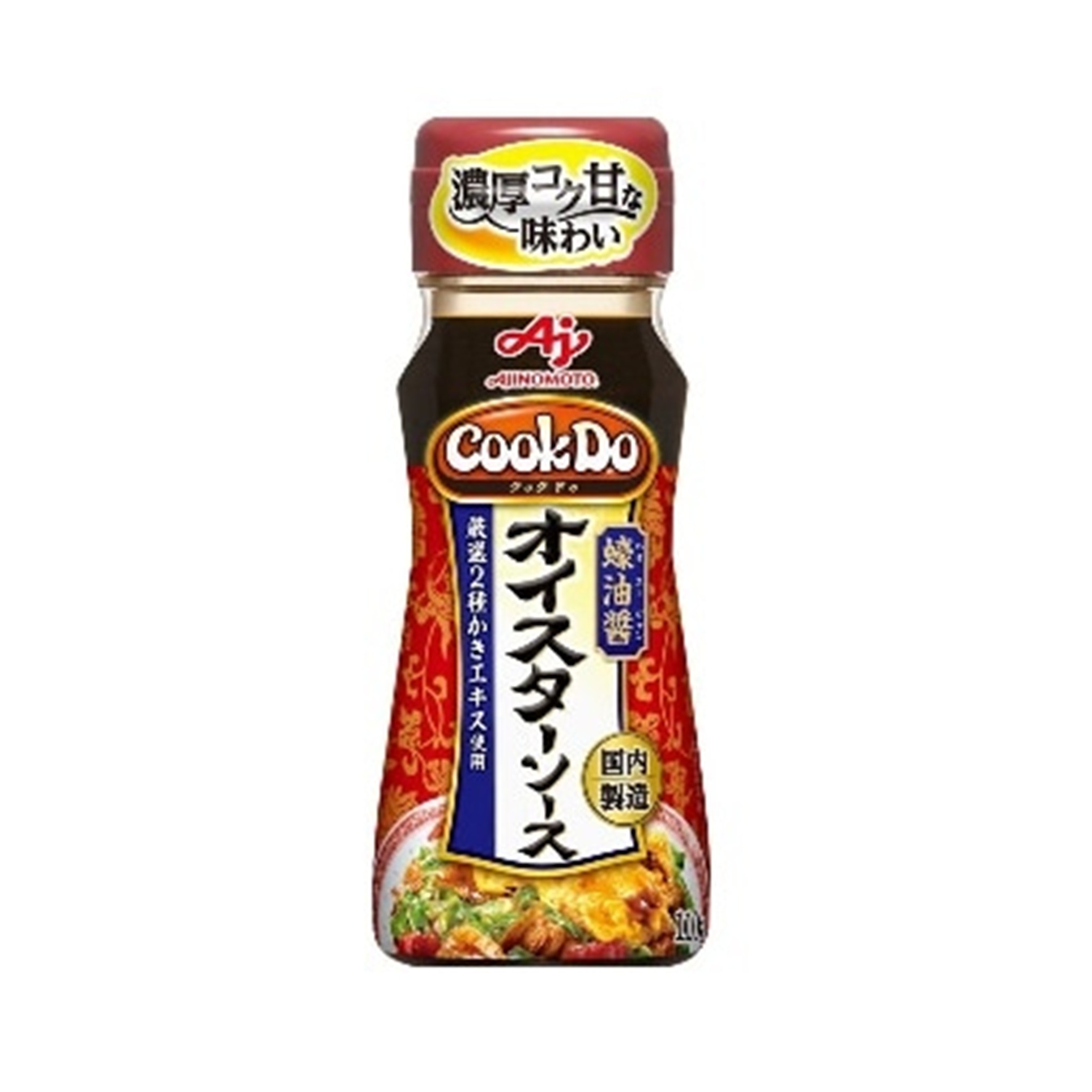 味の素 CookDo オイスターソース プラボトル 110g (×12)|mvm-003-4901001360727-12 商品サムネイル