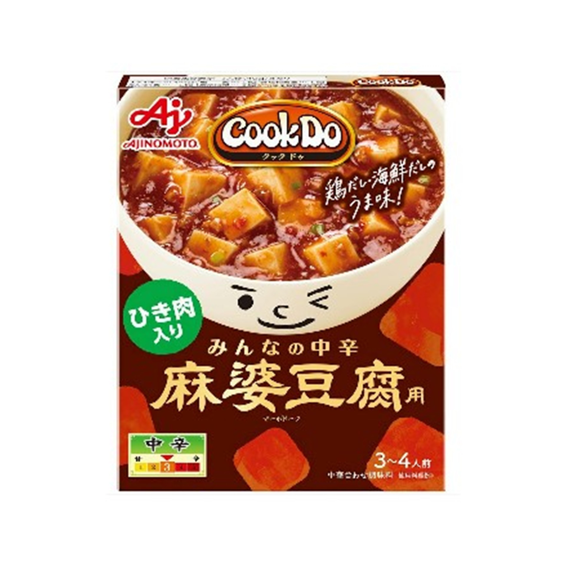 味の素 CookDo ひき肉入り麻婆豆腐用 中辛 140g (×10)|mvm-003-4901001570393-10 商品サムネイル