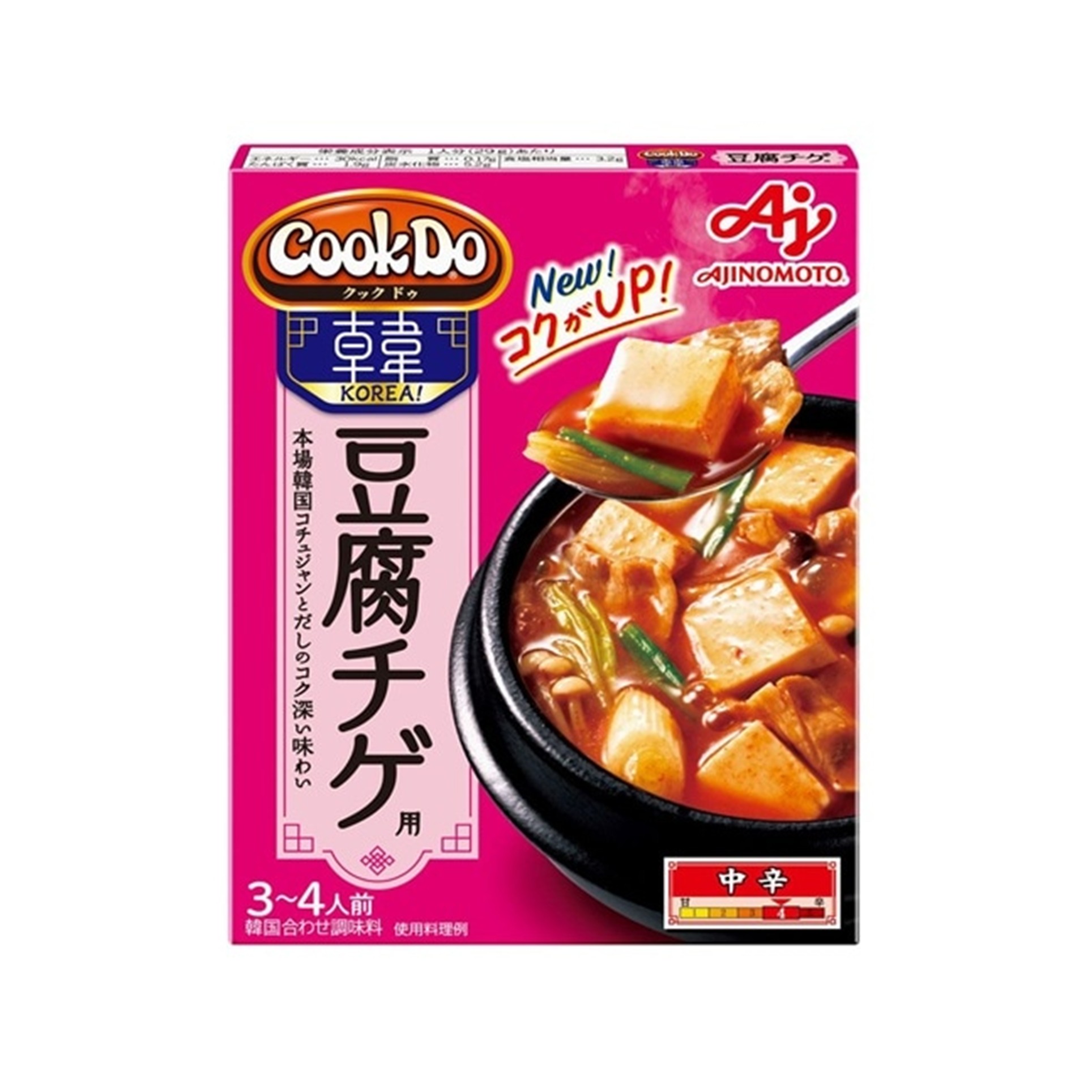 味の素 CookDoKOREA 豆腐チゲ 100g (×10)|mvm-003-4901001572335-10 商品サムネイル