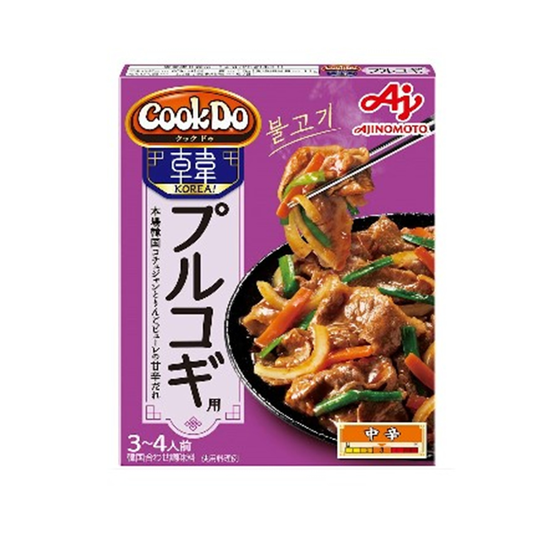 味の素 CookDoKOREA プルコギ 90g (×10)|mvm-003-4901001624157-10 商品サムネイル