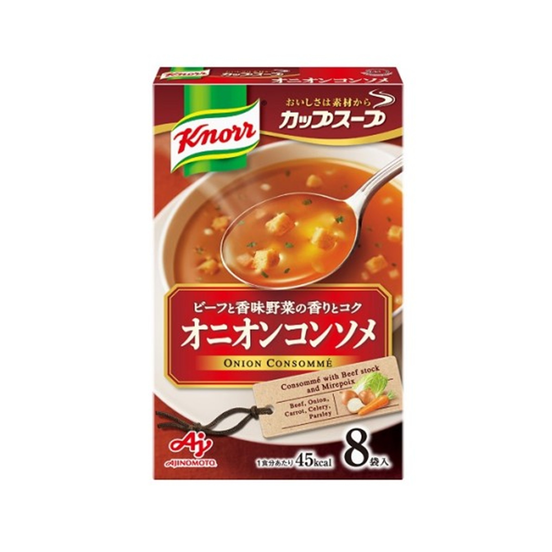 クノール カップスープ オニオンコンソメ8P 90.4g(×6)|mvm-4901001891191-005-6 商品サムネイル