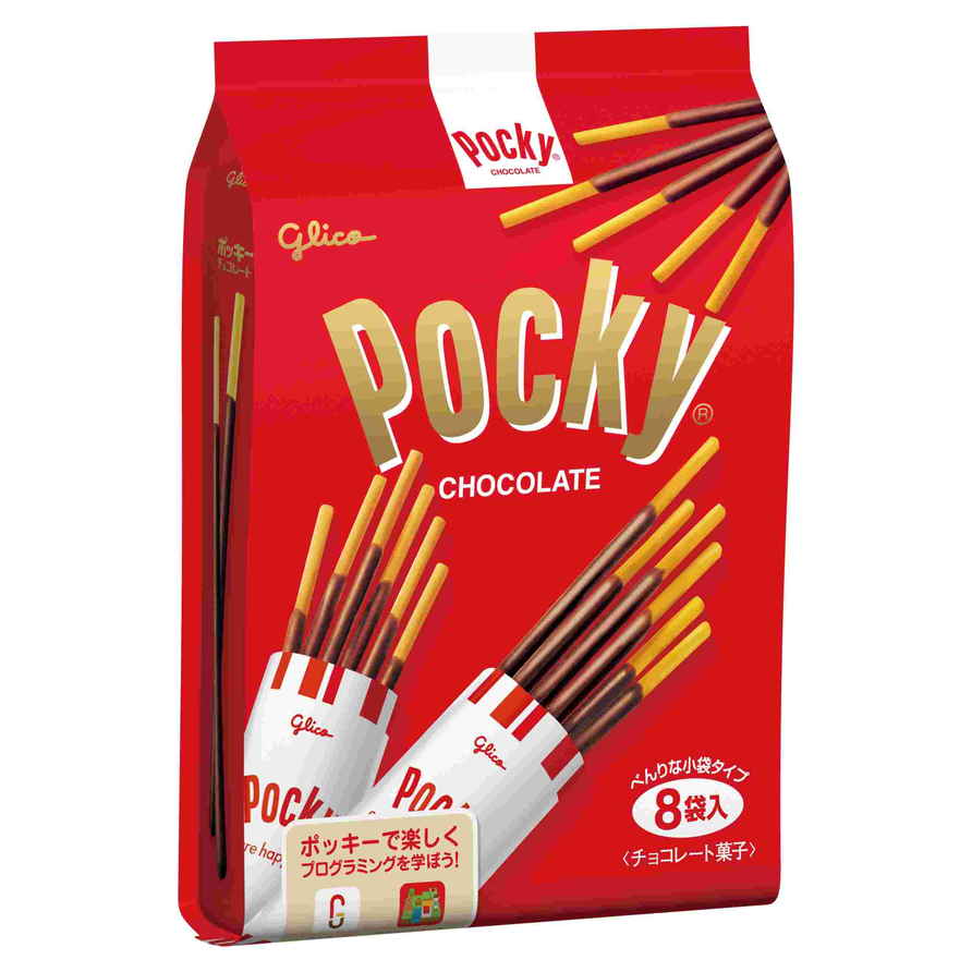 江崎グリコ ポッキーチョコレート８袋　８袋入　(×6)|mvm-001-4901005512580-6 商品サムネイル