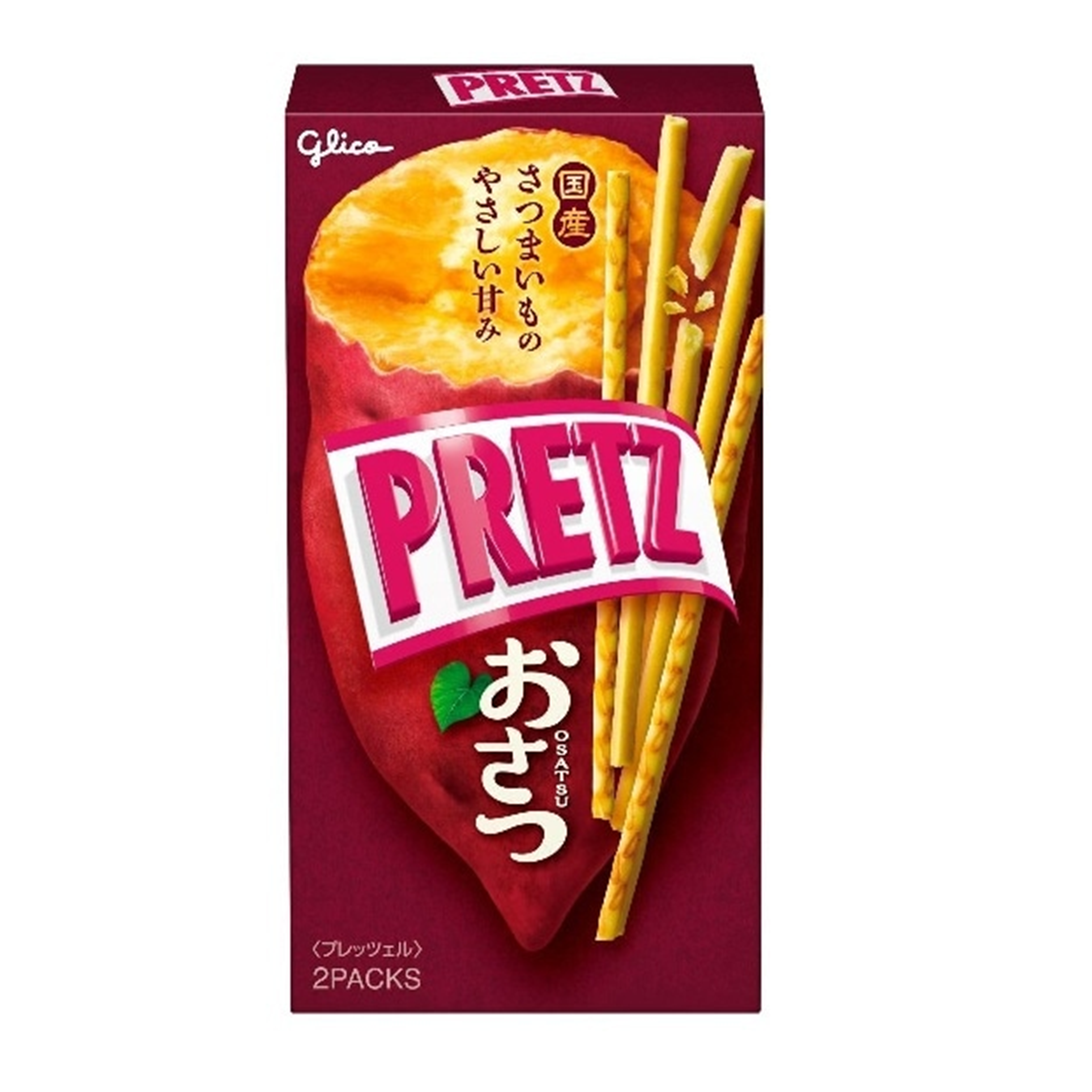 グリコ プリッツおさつ 62g (×10)|mvm-001-4901005521094-10 商品サムネイル