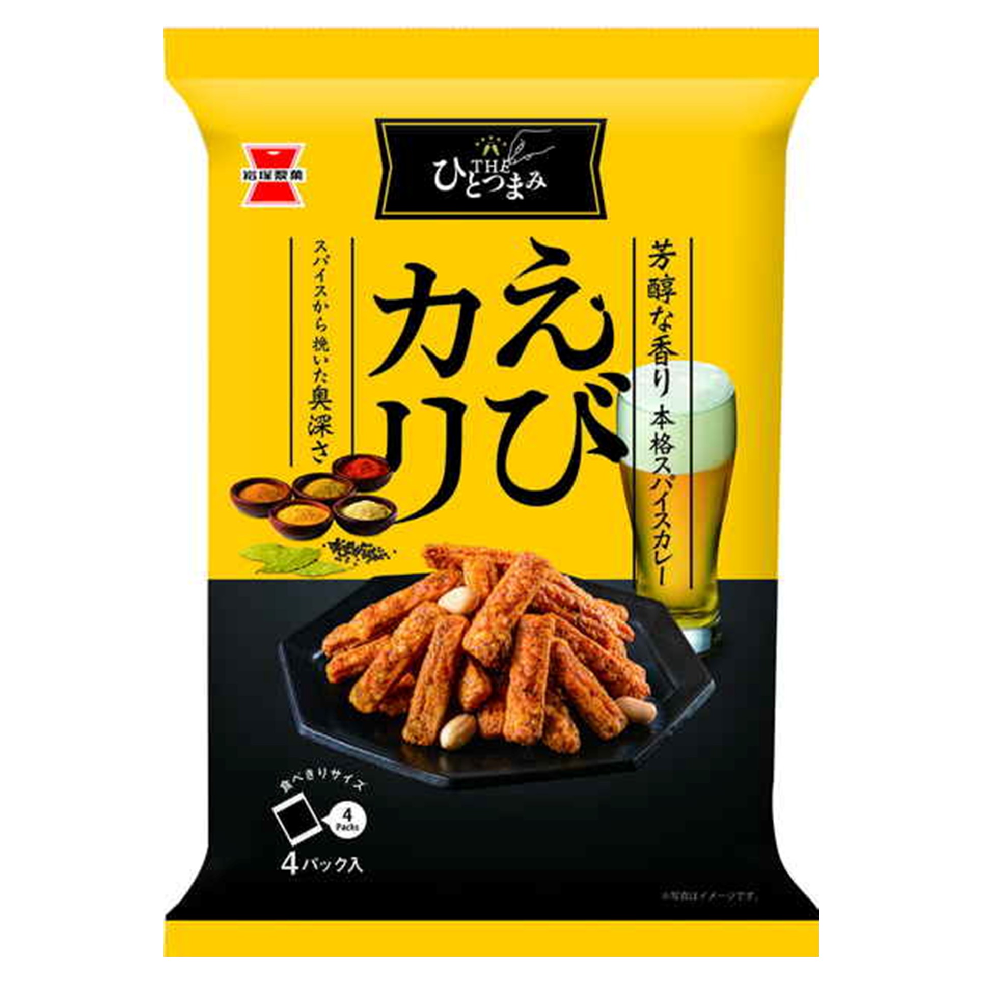 岩塚製菓 THEひとつまみえびカリ 80g (×12)|mvm-001-4901037145558-12 商品サムネイル