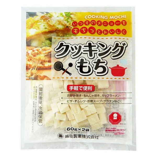 越後製菓　クッキングもち　６０ｇ　ｘ　２Ｐ (×5)|mvm-5-4901075020404-5 商品サムネイル