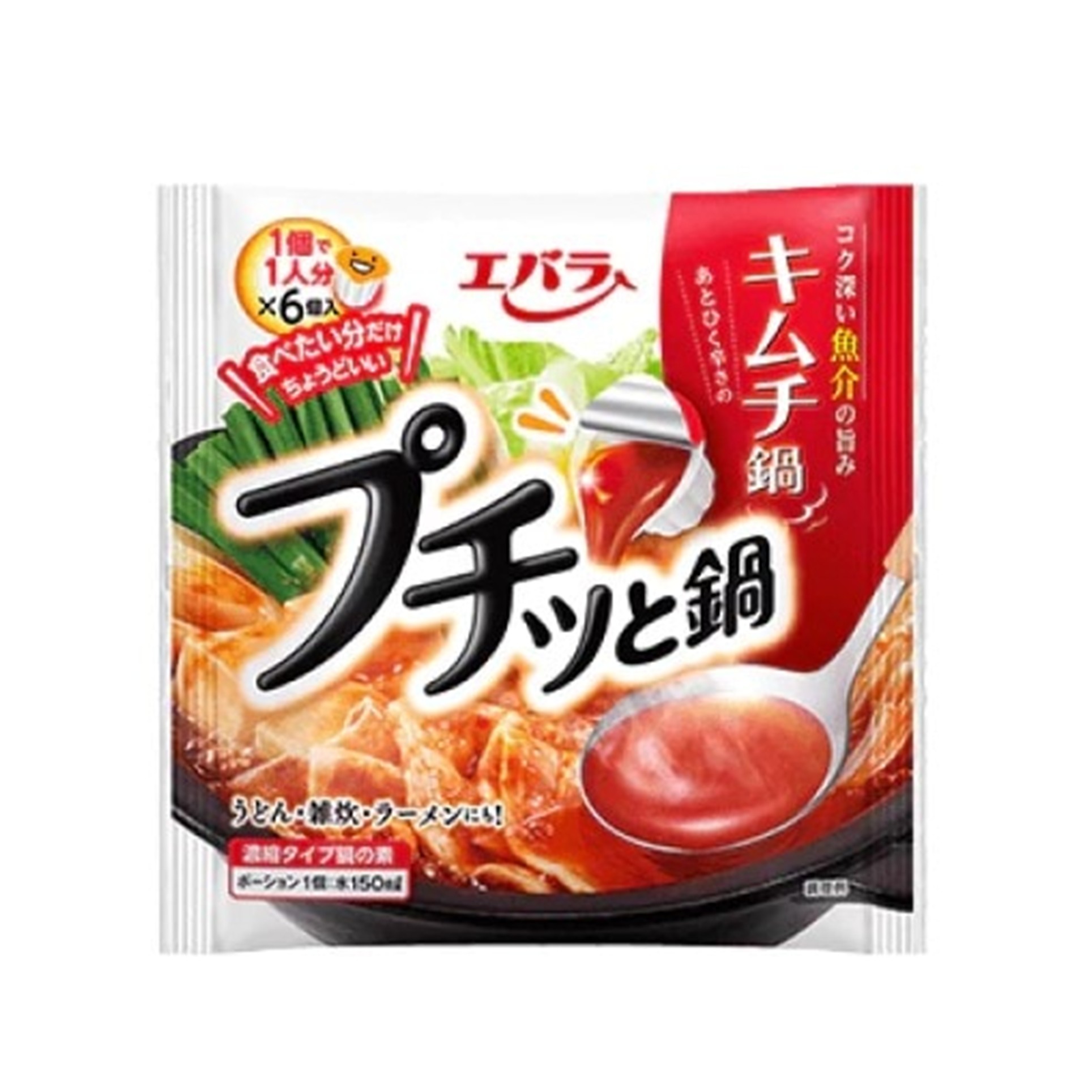 プチッと鍋キムチ鍋 23g×6(×12)|mvm-4901108011775-003-12 商品サムネイル