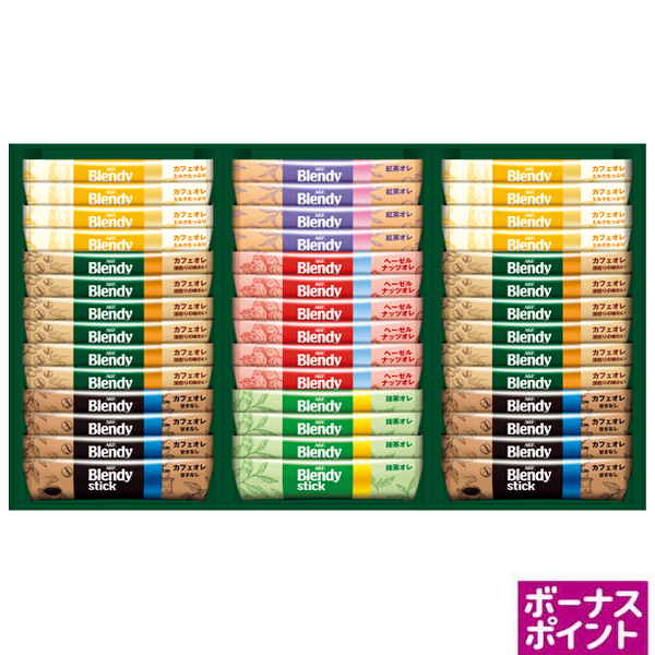 [438ボーナスポイント]AGFギフト　「ブレンディ」スティック カフェオレ コレクション【136040】【夏ギフト】 商品サムネイル
