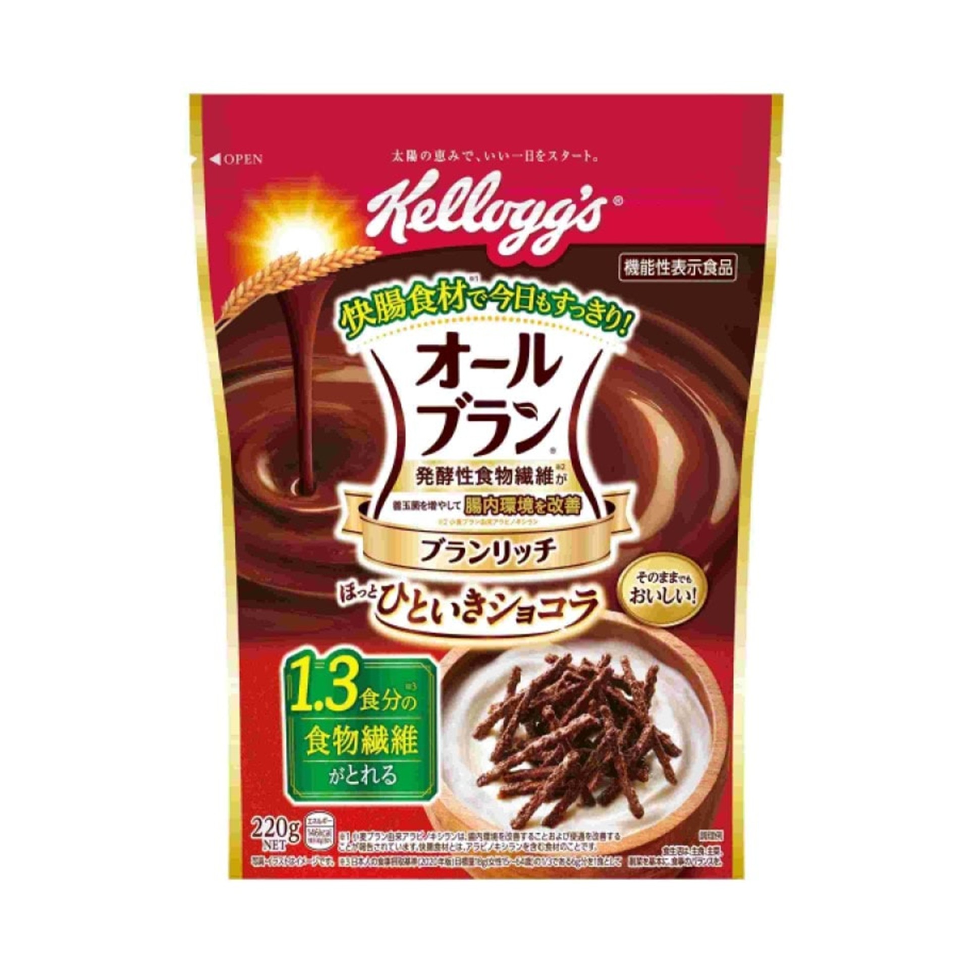 オールブランブランリッチショコラ 220g(×6)|mvm-4901113265903-002-6 商品サムネイル