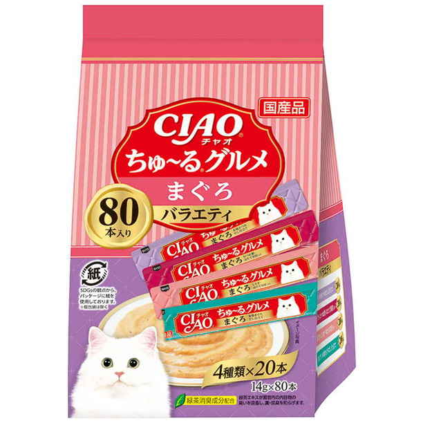 【11/28～12/1お渡し】いなば ＣＩＡＯちゅーるまぐろグルメバラエティ 【247901】 商品サムネイル