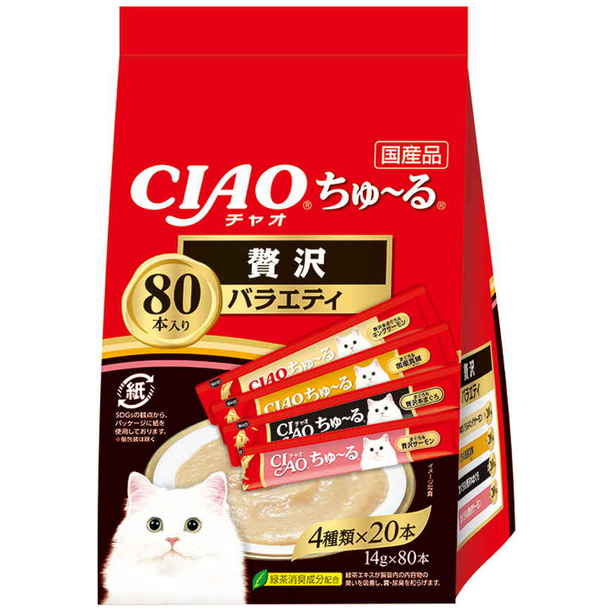 【11/28～12/1お渡し】いなば ＣＩＡＯちゅーる贅沢バラエティ 【247903】 商品サムネイル