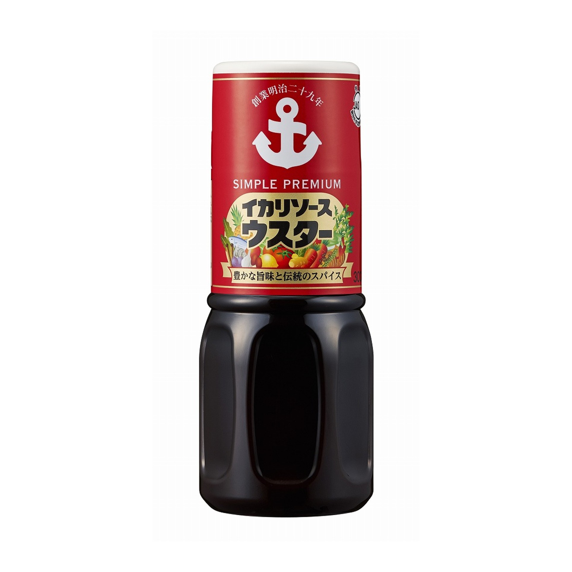 イカリ ウスターソース 300ml(×15)|mvm-4901155106219-003-15 商品サムネイル