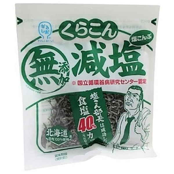 くらこん 減塩塩こんぶ 27g (×20)|mvm-5-4901159904163-20 商品サムネイル