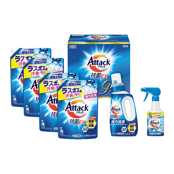 ☆【早得】花王 アタック抗菌EXギフト 【138039】 商品サムネイル