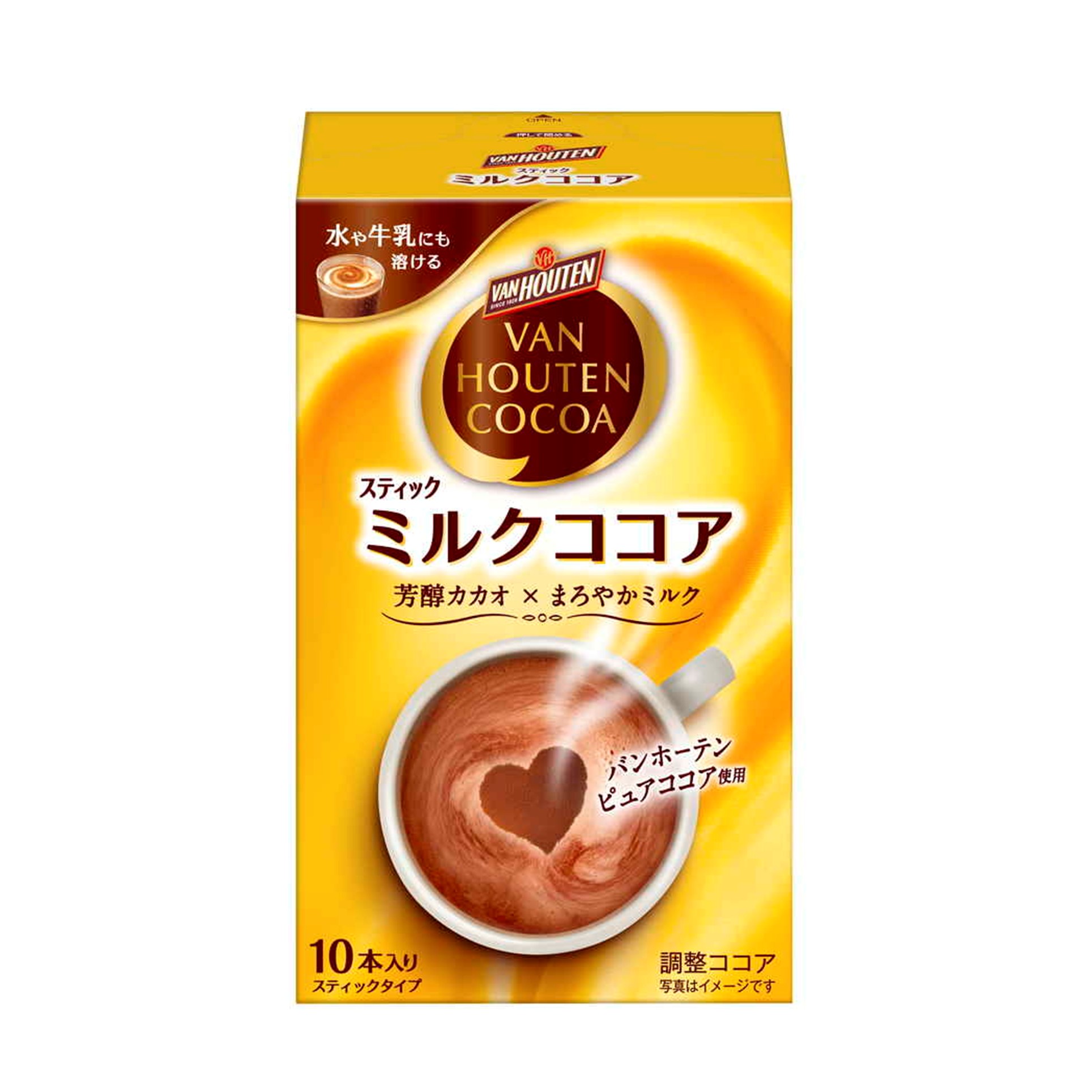 バンホーテン ミルクココア 10P(×4)|mvm-4901305406541-002-4 商品サムネイル