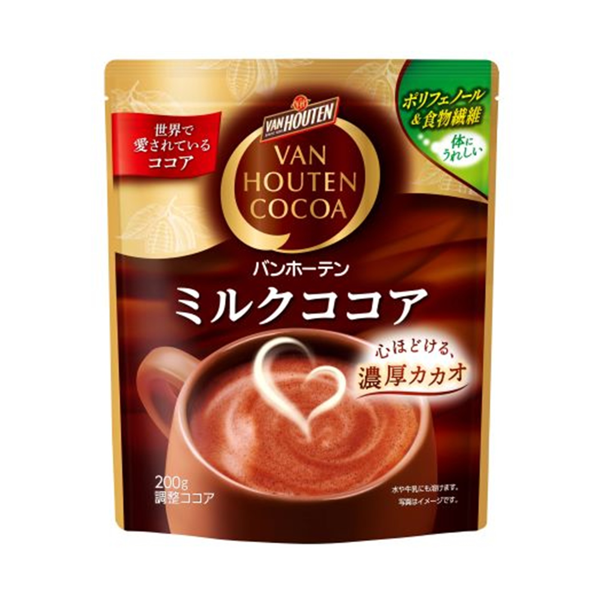 バンホーテンミルクココア 200g(×6)|mvm-4901305406855-002-6 商品サムネイル