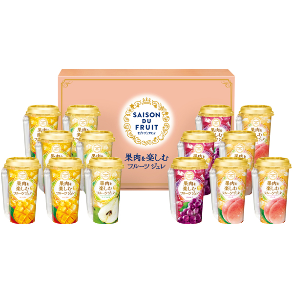 セゾン デュ フリュイ　果肉を楽しむフルーツジュレ【059060】【夏ギフト】 商品サムネイル