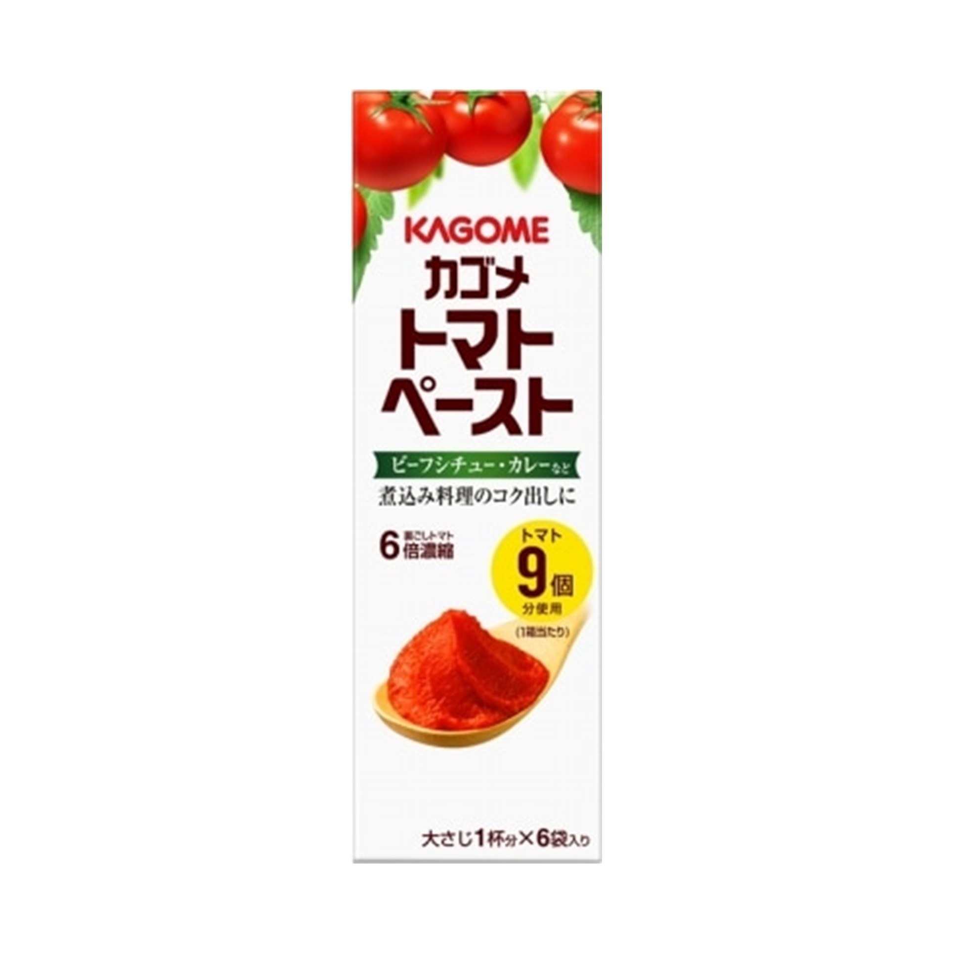 カゴメ トマトペーストミニ 18g×6(×15)|mvm-4901306015209-003-15 商品サムネイル