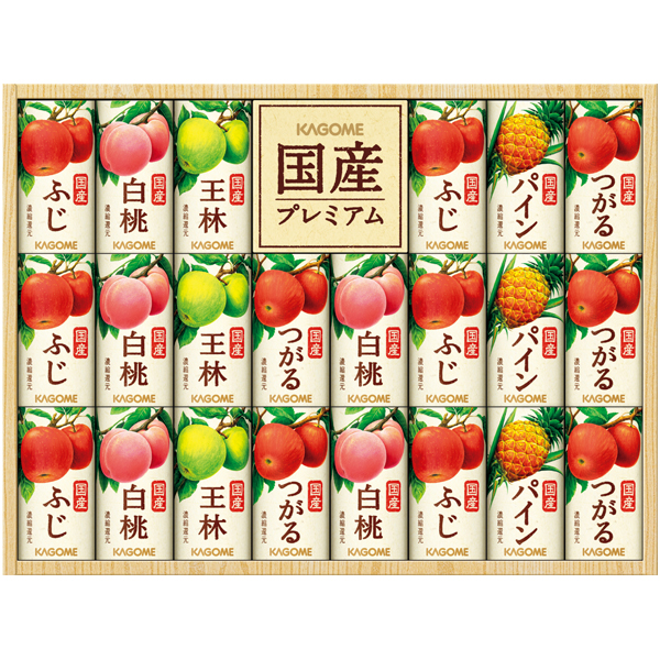 カゴメ　国産プレミアムフルーツジュースギフト【138075】【夏ギフト】 商品サムネイル