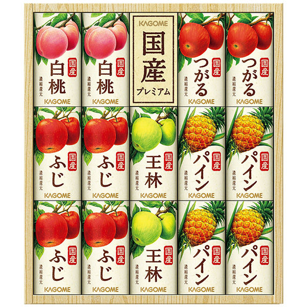 ☆[カゴメ]国産プレミアムフルーツジュースギフト【072016】 商品サムネイル