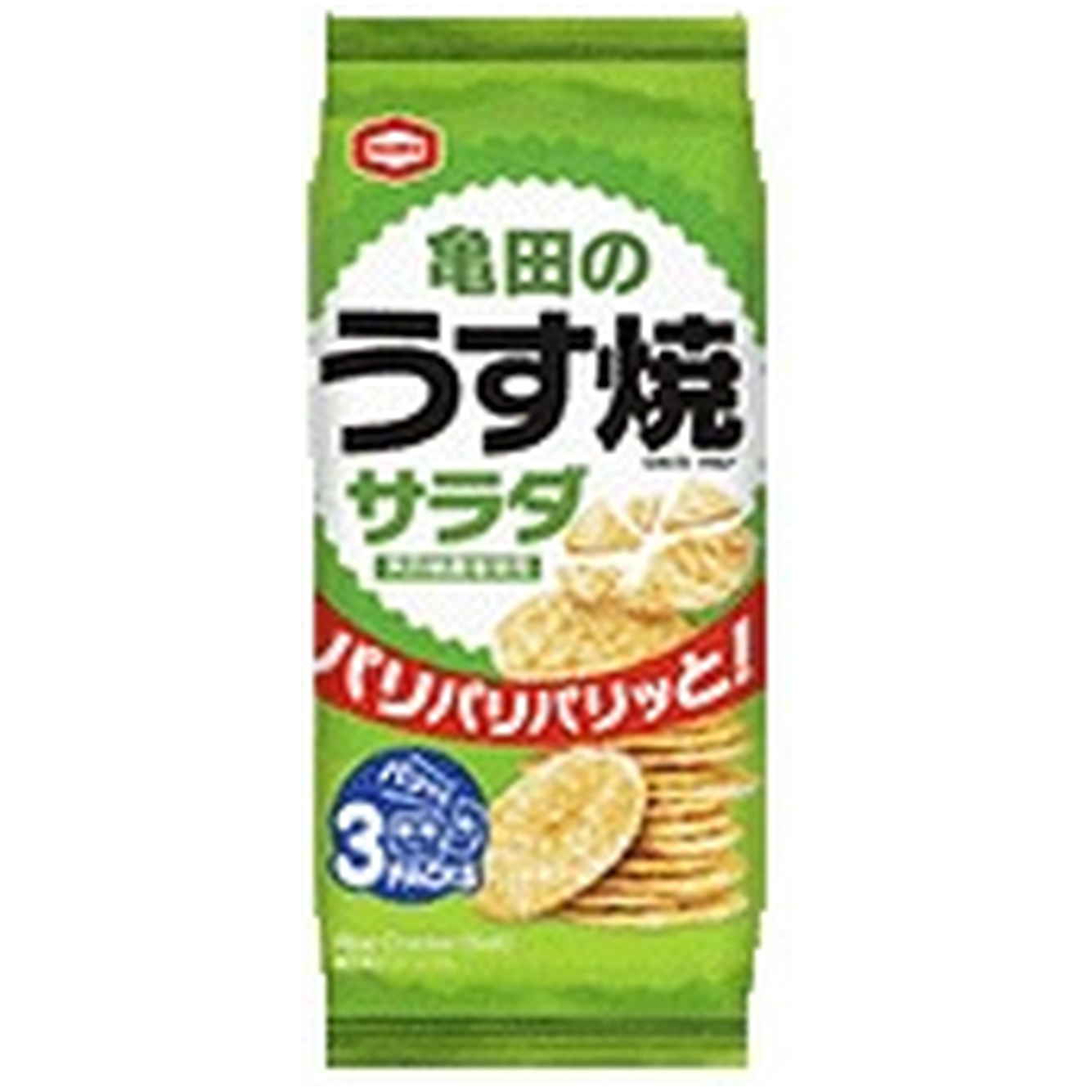 亀田製菓 サラダうす焼　８０ｇ　(×12)|mvm-001-4901313205730-12 商品サムネイル