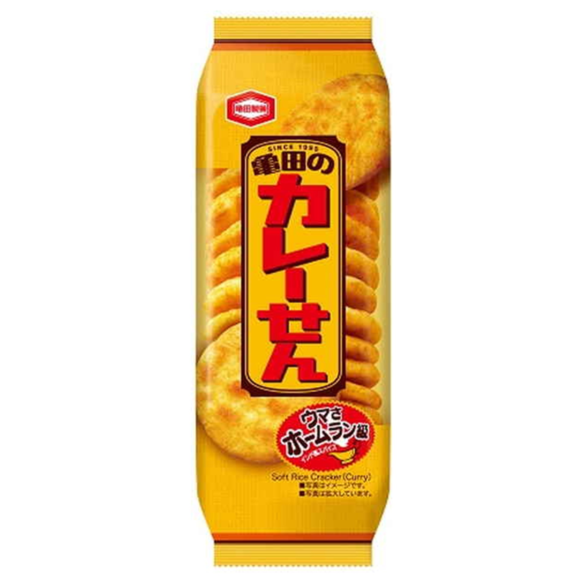 亀田製菓 亀田のカレーせん 15枚入 (×12)|mvm-001-4901313207147-12 商品サムネイル