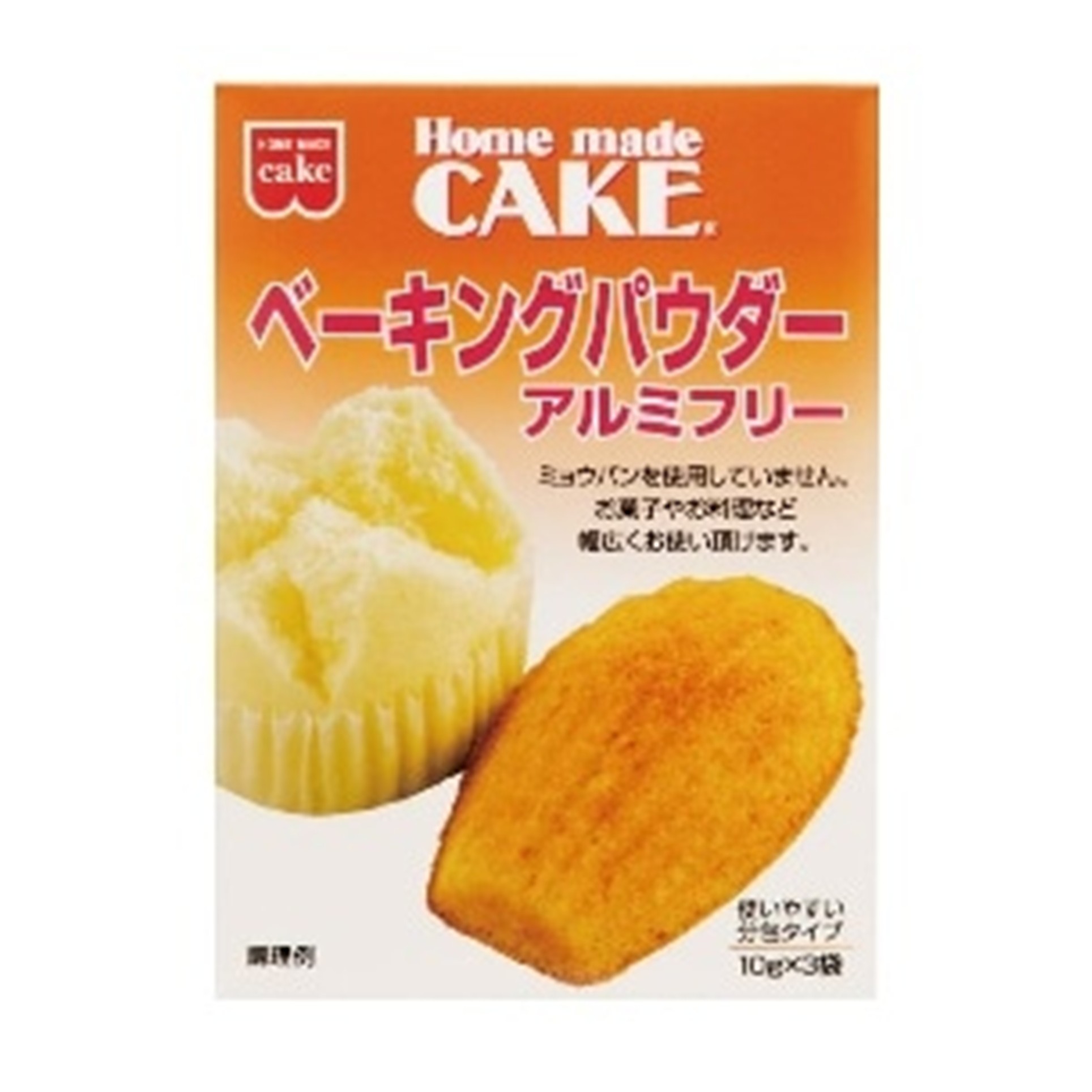 ベーキングパウダーアルミフリー 10g×3P(×10)|mvm-4901325154002-002-10 商品サムネイル