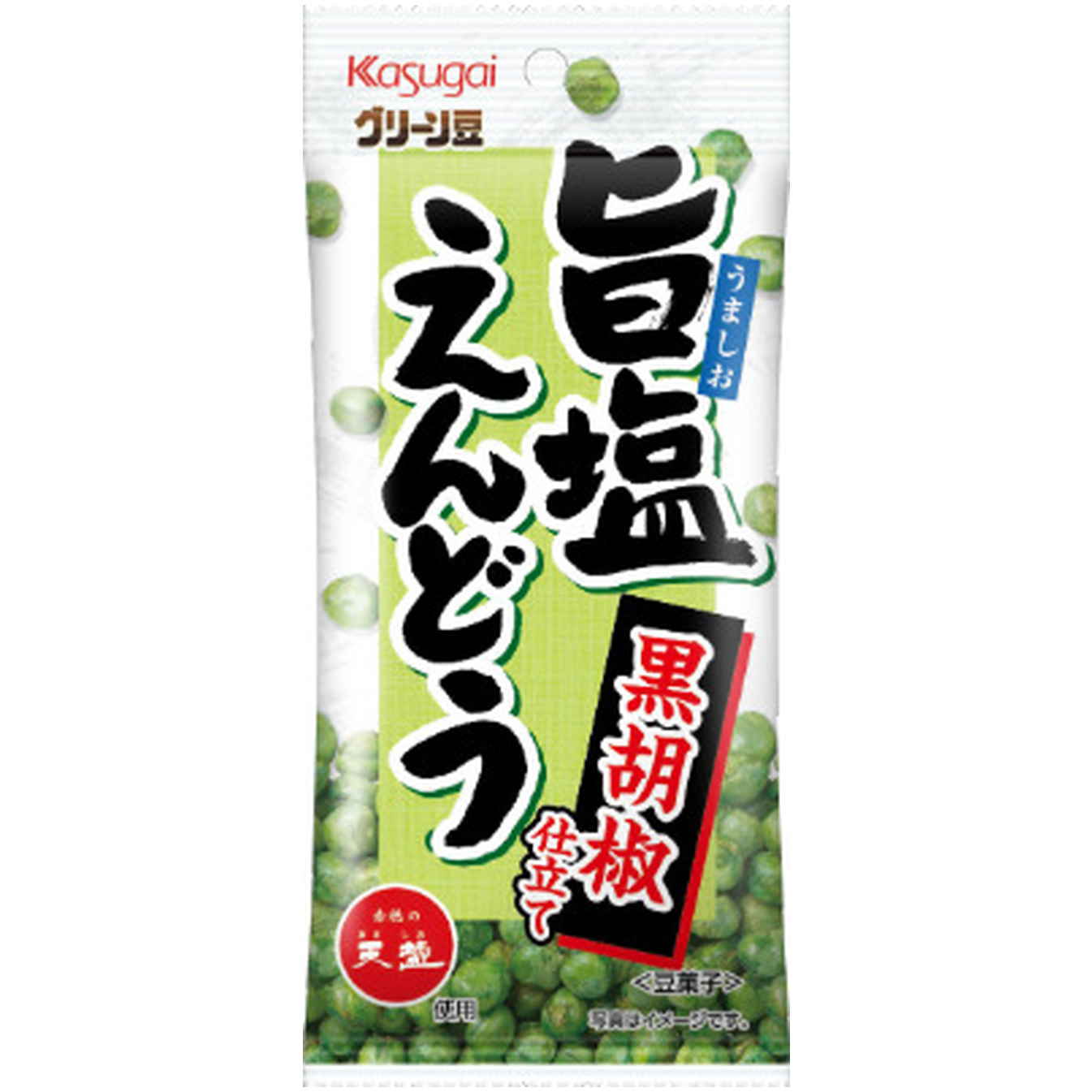 春日井製菓 スリムグリーン豆旨塩えんどう　４０ｇ　(×6)|mvm-001-4901326014855-6 商品サムネイル