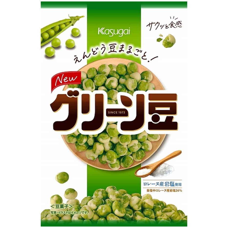 春日井製菓 Ｓグリーン豆　９０ｇ　(×12)|mvm-001-4901326014893-12 商品サムネイル