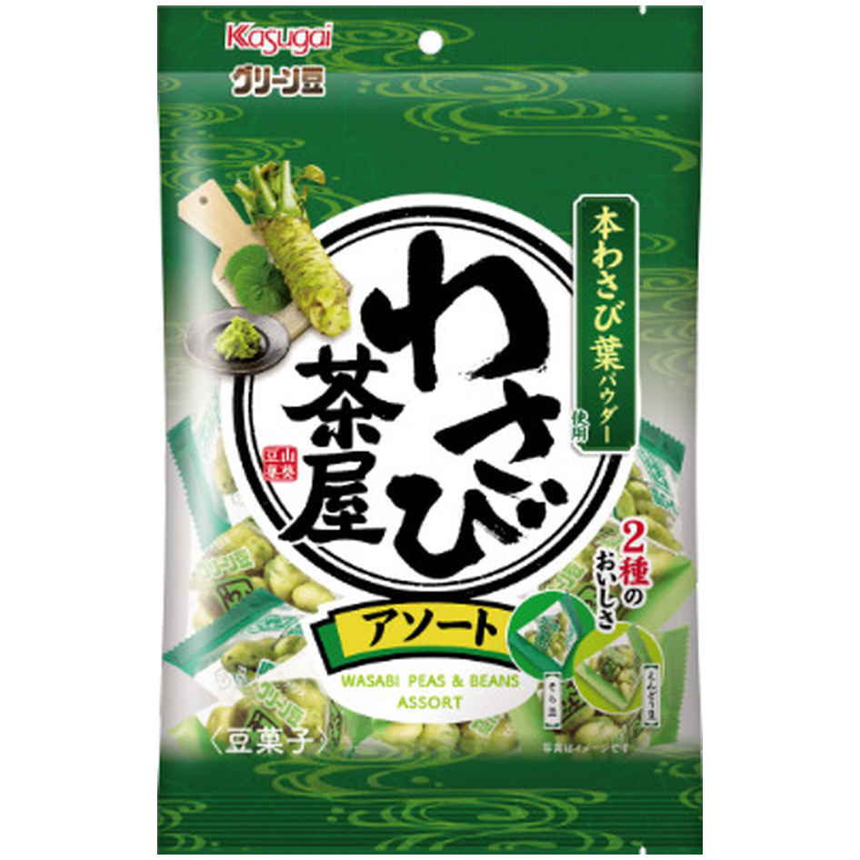 わさび茶屋アソート 104g(×12)|mvm-4901326015173-001-12 商品サムネイル