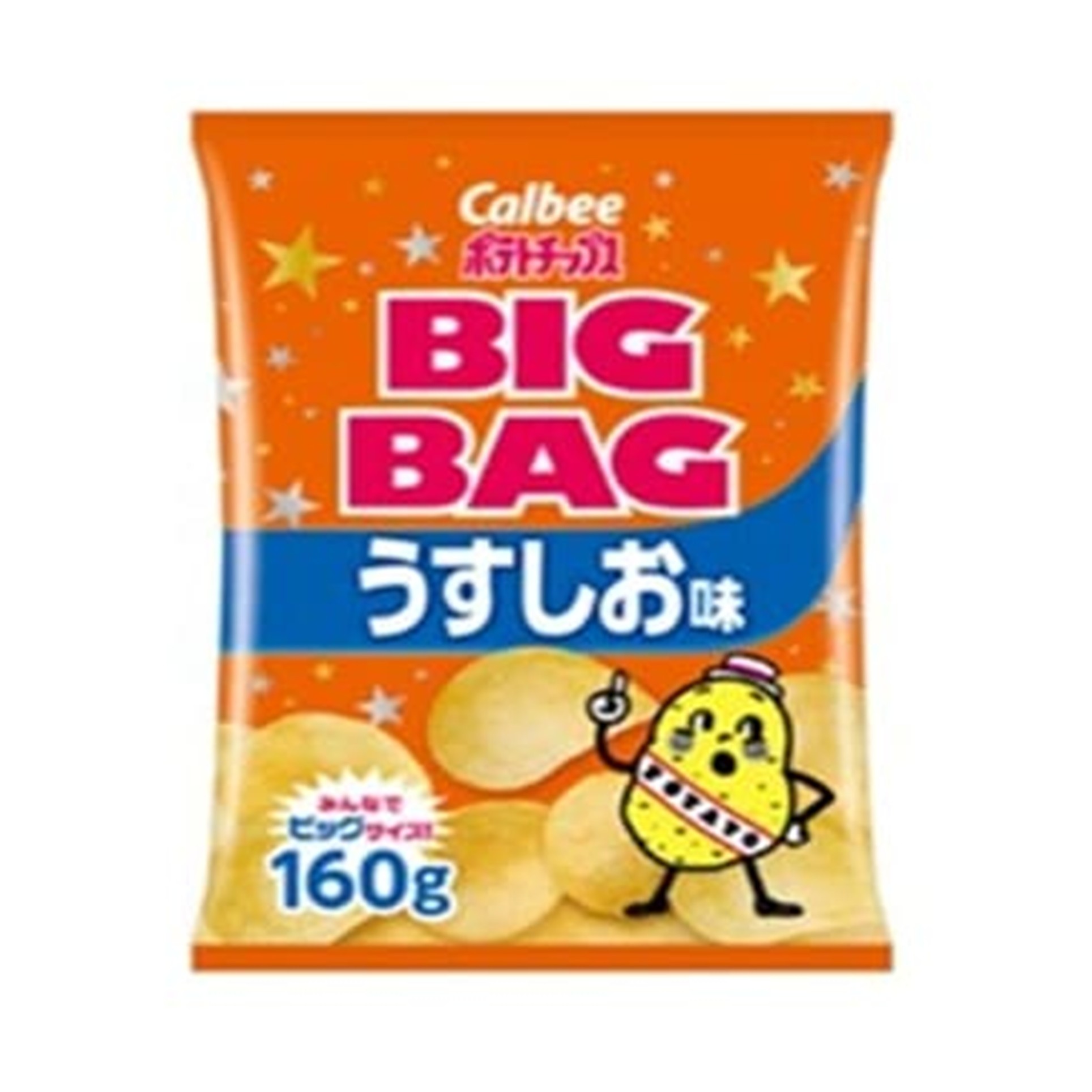 BIGBAGうすしお味 160g(×12)|mvm-4901330504588-001-12 商品サムネイル