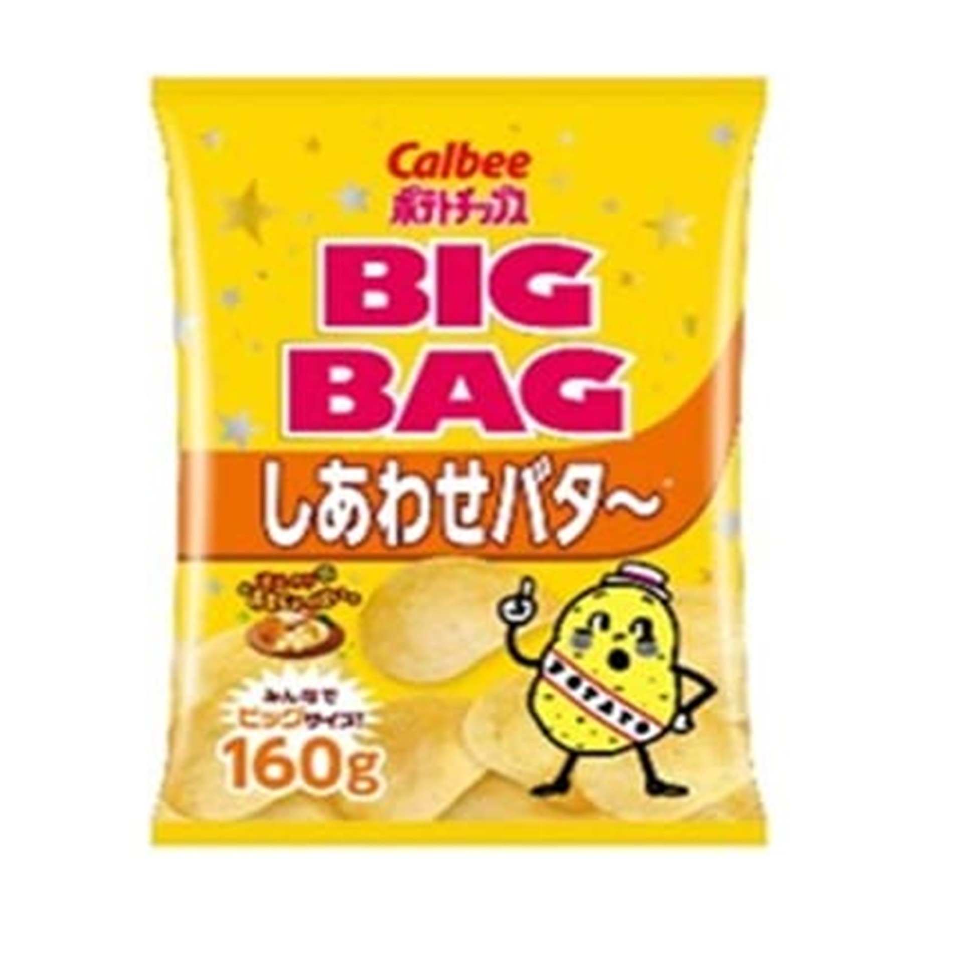 BIGBAGしあわせバター 160g(×12)|mvm-4901330593940-001-12 商品サムネイル