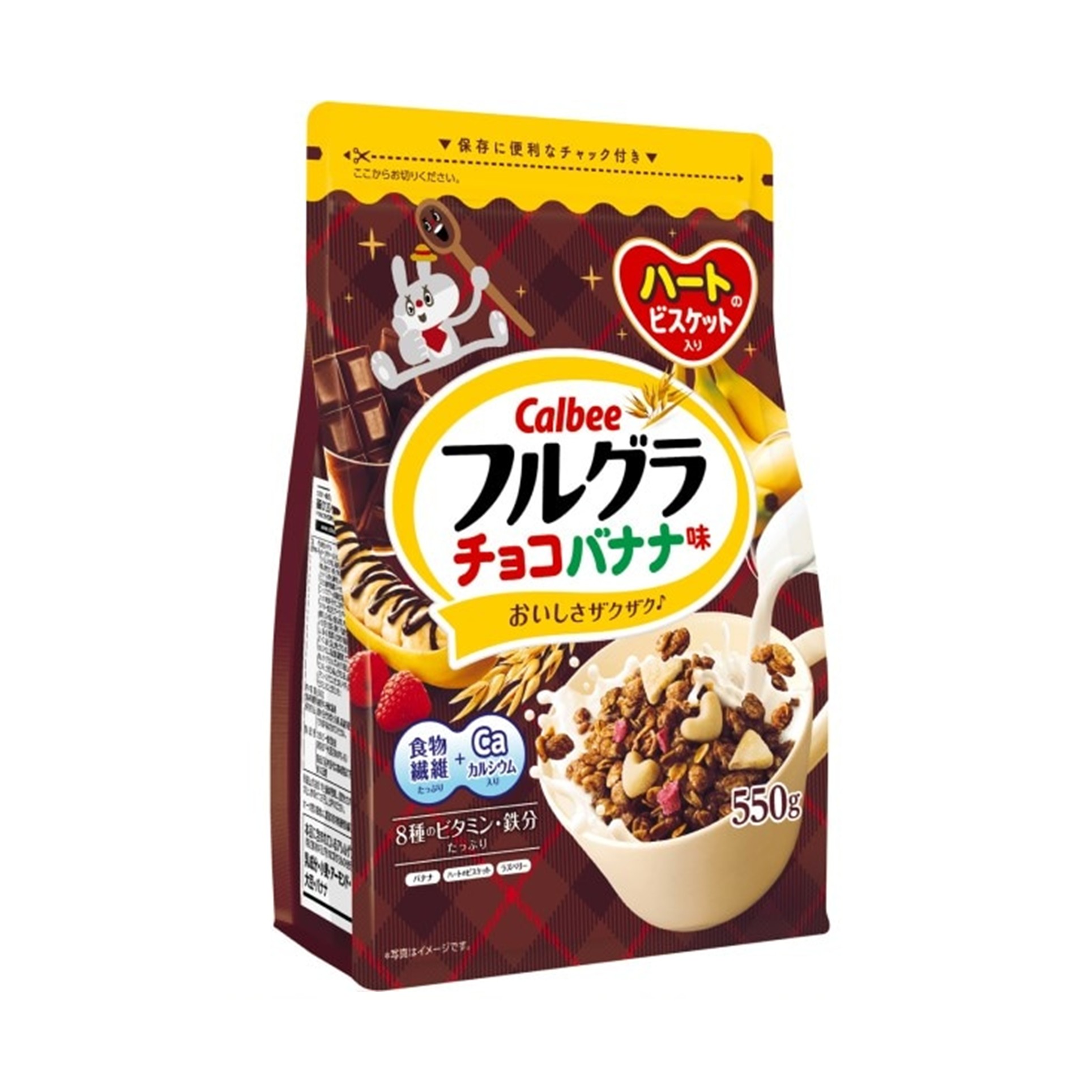 フルグラチョコバナナ味 550g(×6)|mvm-4901330748388-002-6 商品サムネイル