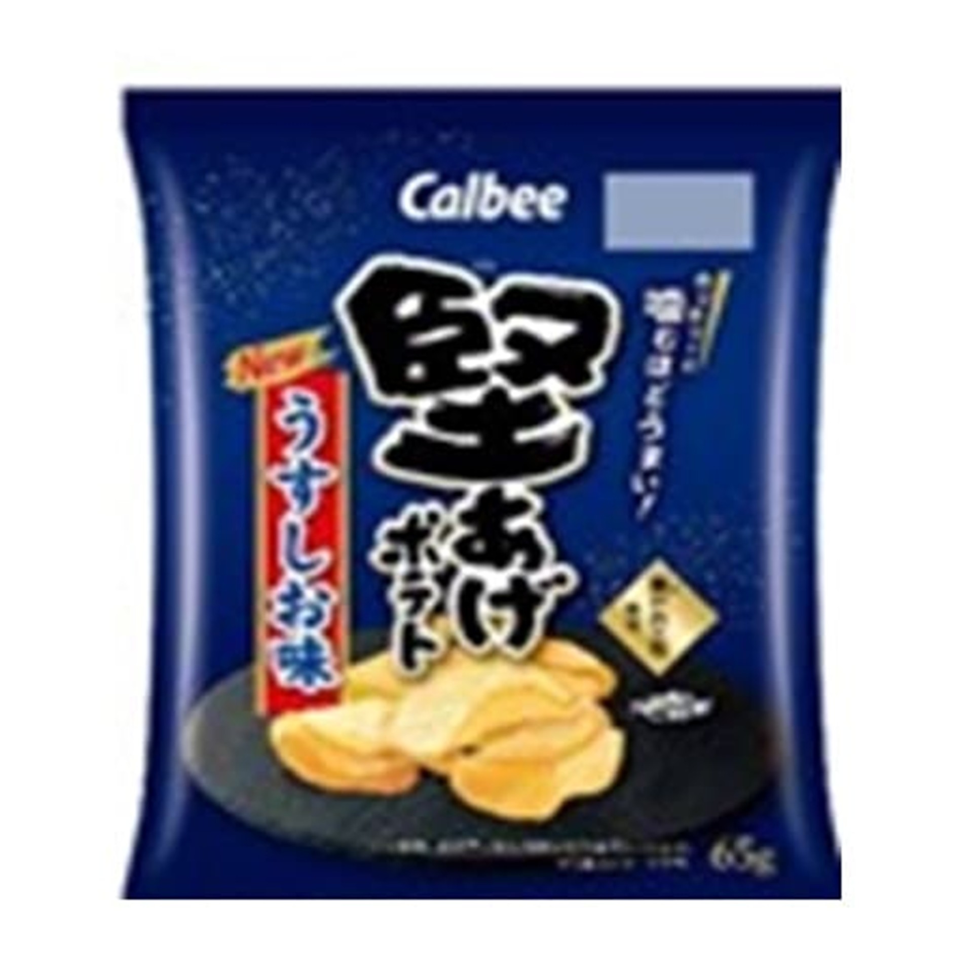 堅あげポテトうすしお味 65g(×12)|mvm-4901330918101-001-12 商品サムネイル