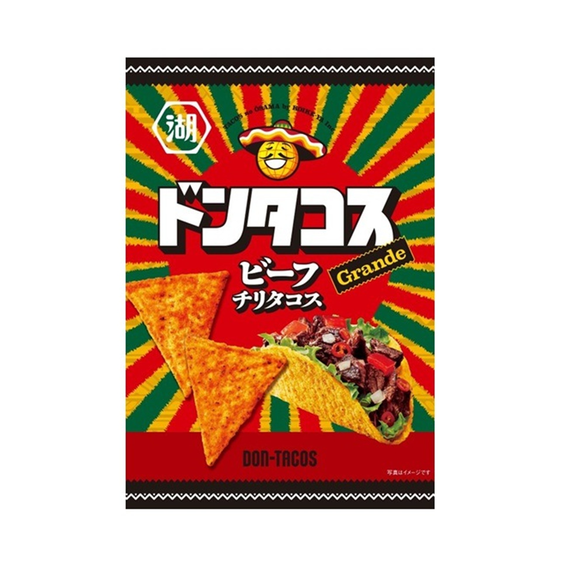 湖池屋ドンタコスビーフタコス 57g(×12)|mvm-4901335206722-001-12 商品サムネイル