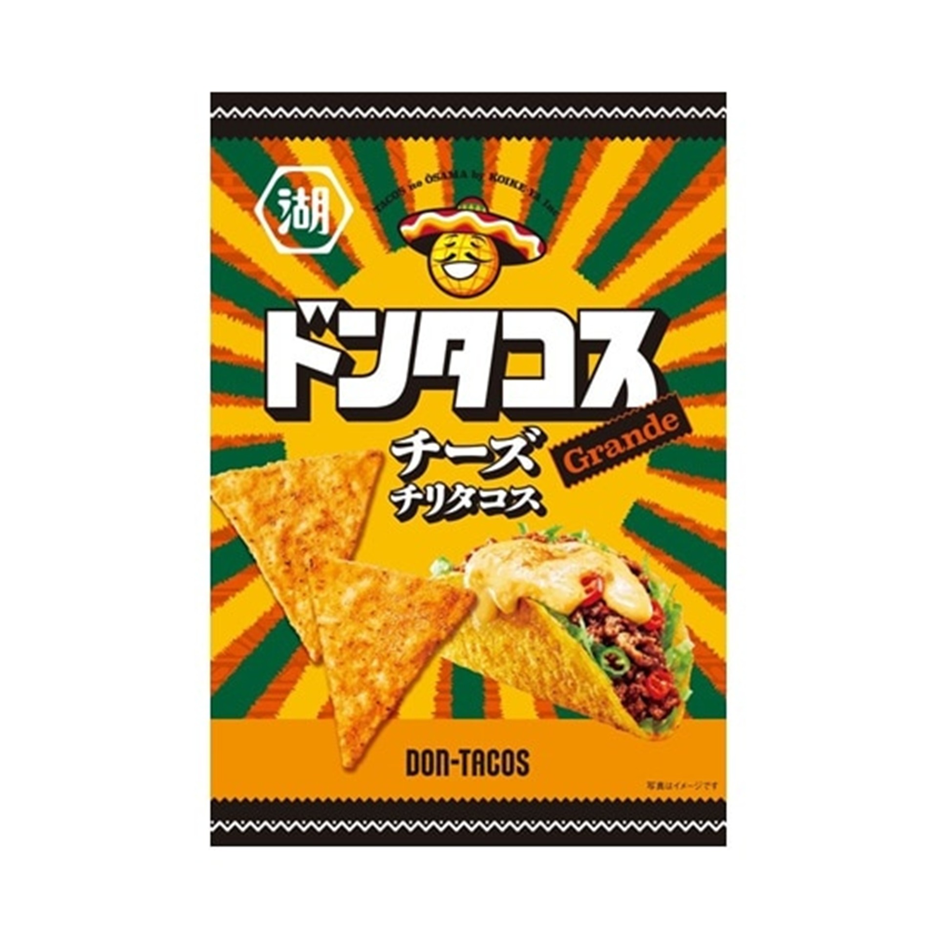 湖池屋ドンタコスチーズタコス 57g(×12)|mvm-4901335206739-001-12 商品サムネイル