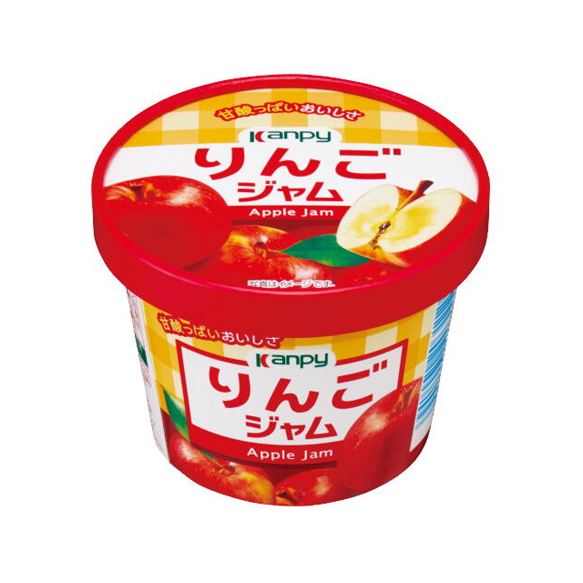 紙カップジャムりんご 130g(×12)|mvm-4901401203112-002-12 商品サムネイル